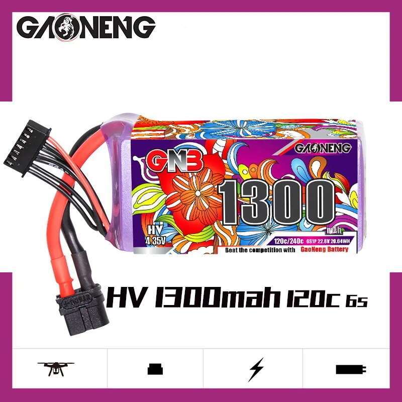 2Pcs GNB 6S Lipo Battery 22.8V - đánh giá và giá Drone Battery Lipo