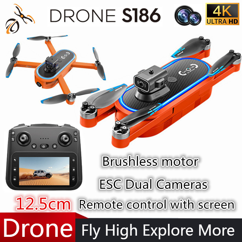 2025 S186 Drone Professional 4 - đánh giá và giá Drone Battery Box