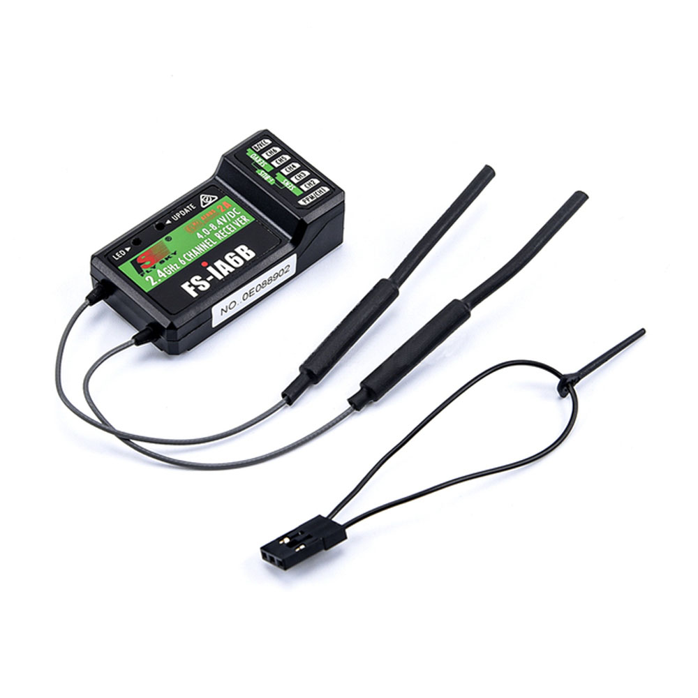 Flysky RC Receiver FS-IA6 IA6B - đánh giá và giá Drone Battery Lipo
