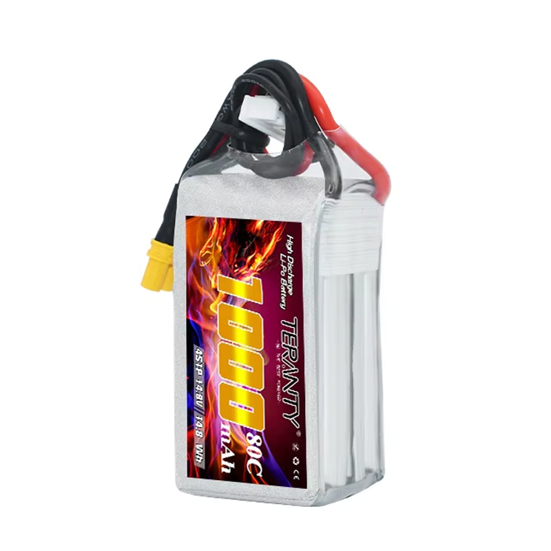TERANTY 4S 1000mAh 14.8V 80C/1 - đánh giá và giá Drone Battery 4S