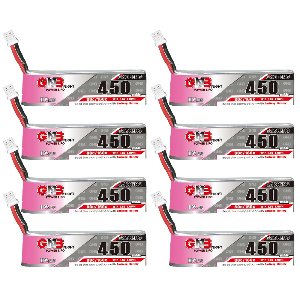GAONENG GNB 1S 450mAh 80C/160C - đánh giá và giá Drone Battery Li-Ion