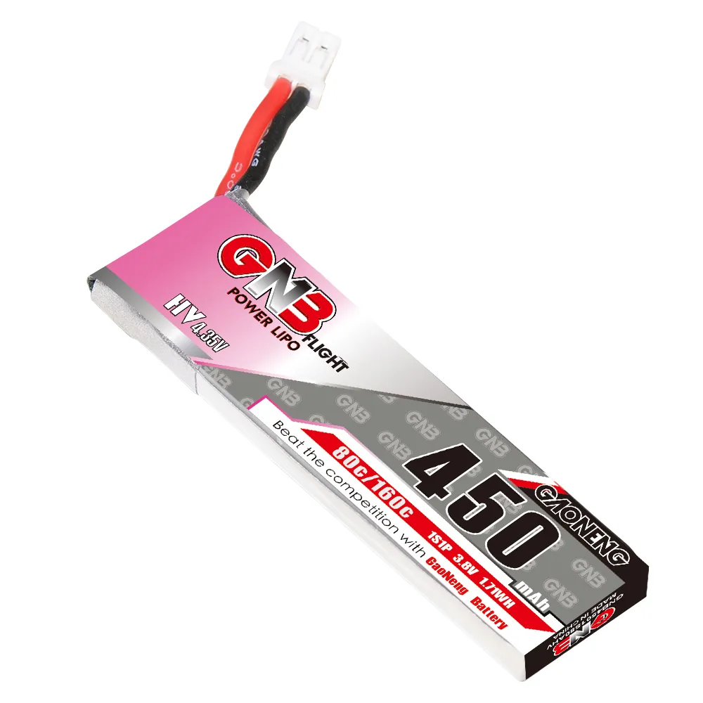 GAONENG GNB 1S 450mAh 80C/160C - đánh giá và giá Drone Battery Li-Ion