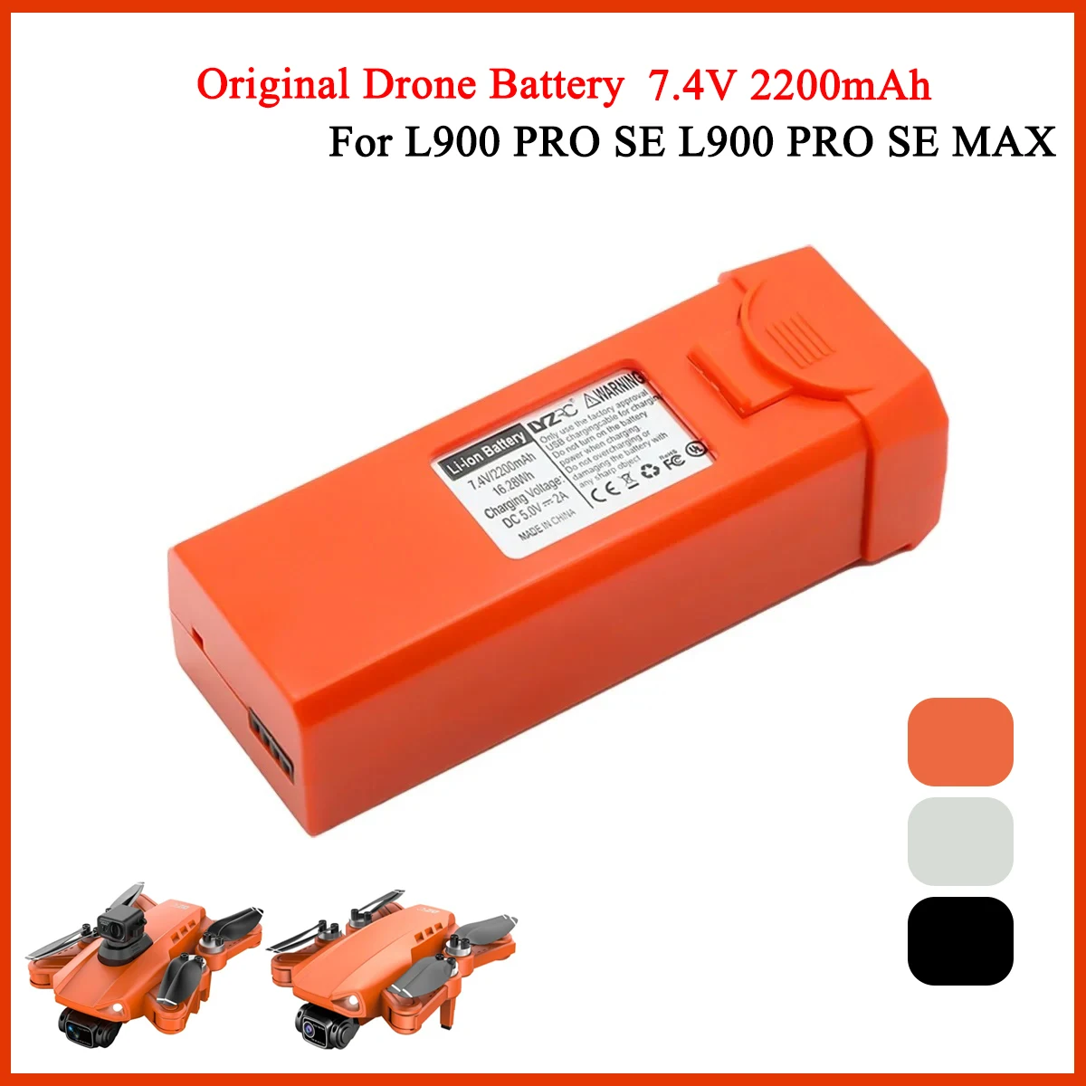 Battery L900 PRO SE Max Drone  - đánh giá và giá Drone Battery Li-Ion