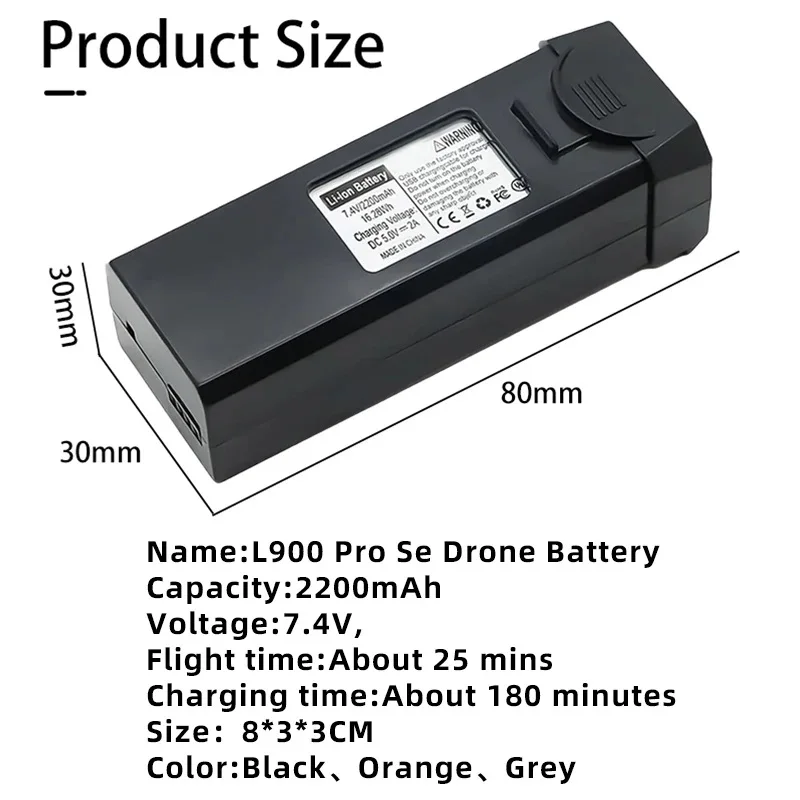 Battery L900 PRO SE Max Drone  - đánh giá và giá Drone Battery Li-Ion