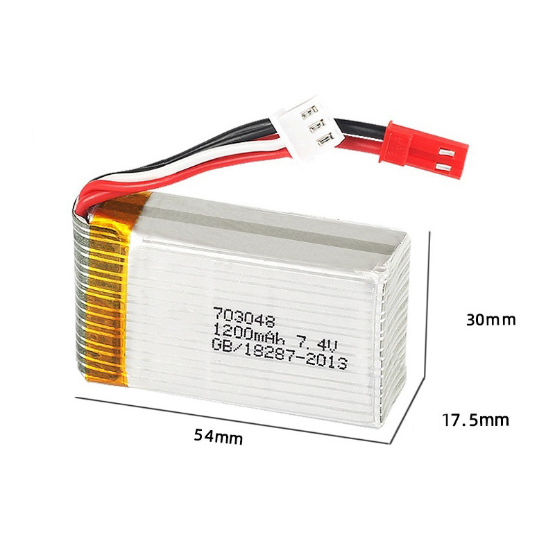 Pin Lipo 2S 7.4 V 1200MAh 7030 - đánh giá và giá Drone Battery Li-Ion