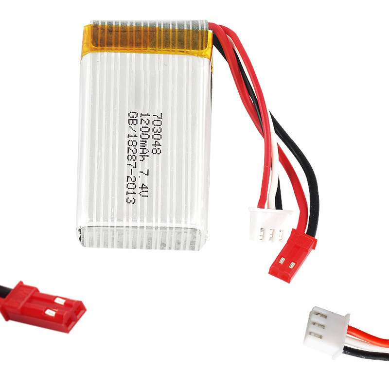 Pin Lipo 2S 7.4 V 1200MAh 7030 - đánh giá và giá Drone Battery Li-Ion