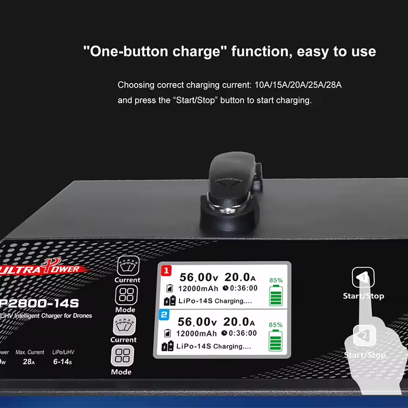 ULTRA POWER UP2800-14S 2X1400W - đánh giá và giá Drone Battery Lipo