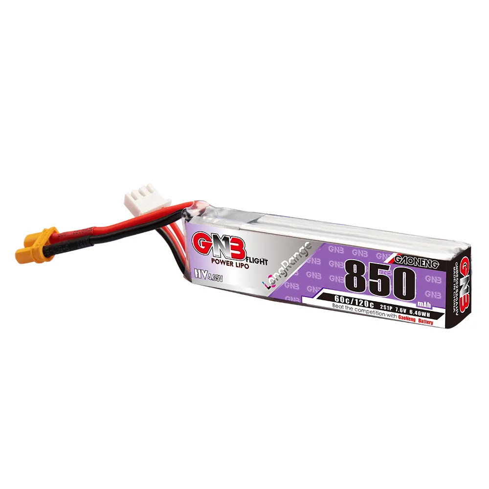GAONENG GNB LiPo Battery 850mA - đánh giá và giá Drone Battery Li-Ion