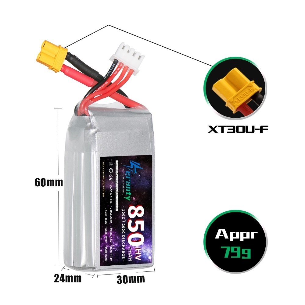 1/2/3PCS TERANTY 3S 11.4V Lipo - đánh giá và giá Drone Battery Lipo